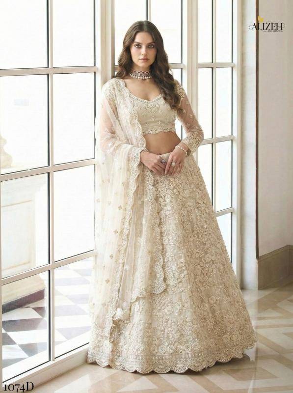 Alizeh Bridal Heritage 1074 Affordable lehenga choli in Bangalore